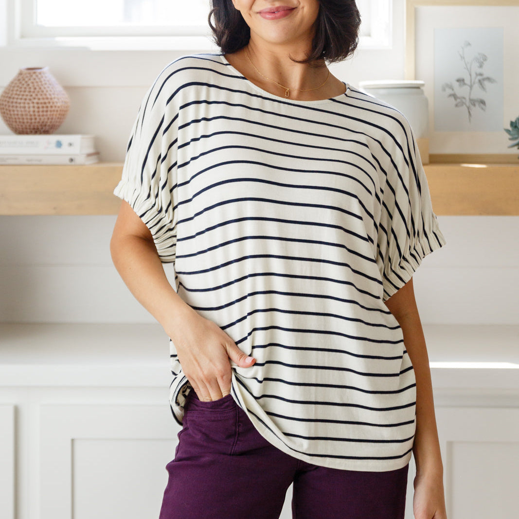 Much Ado About Nothing Striped Top