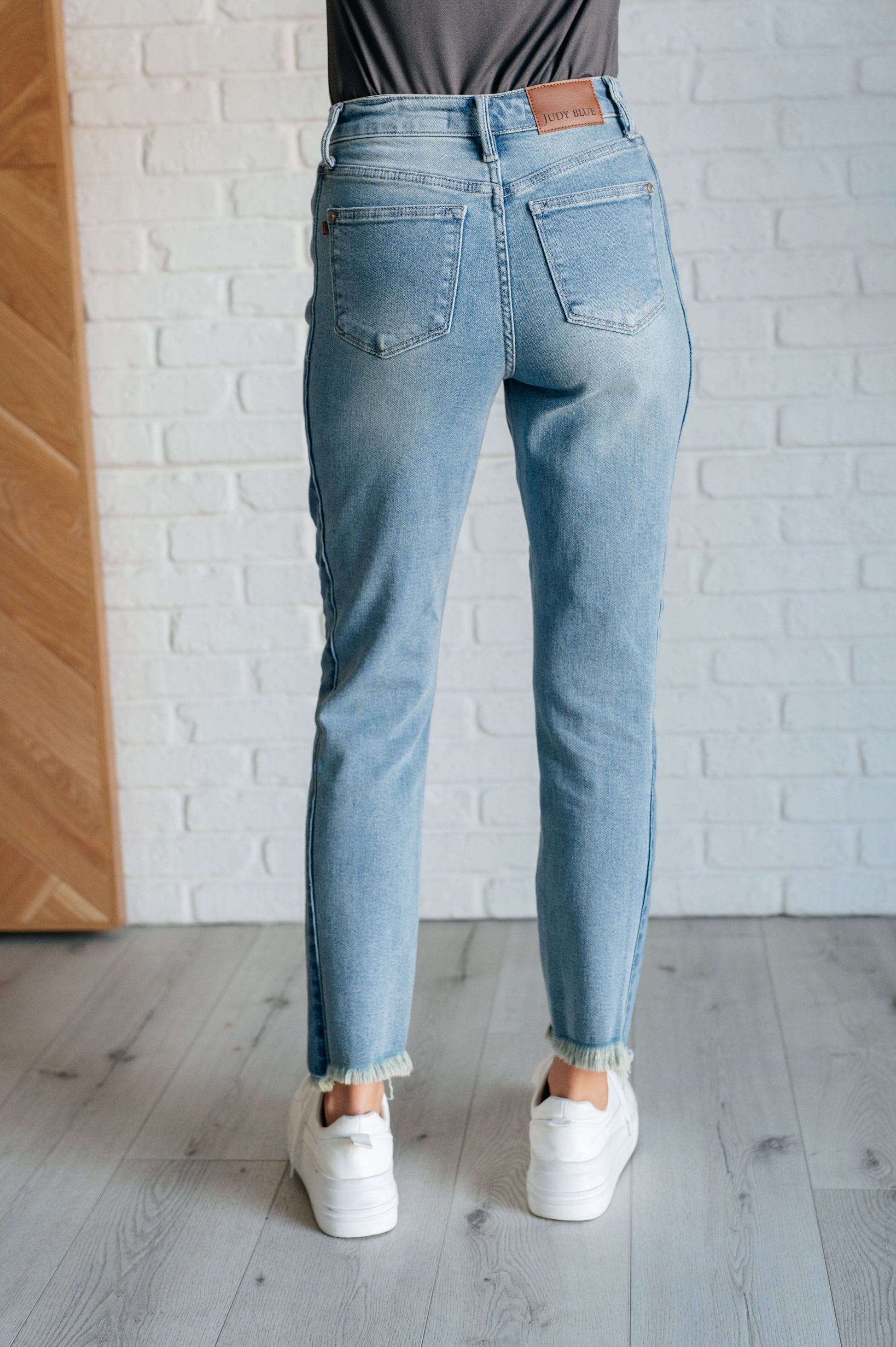 Judy Blue - Susan High Rise Side Panel Detail Slim Jeans